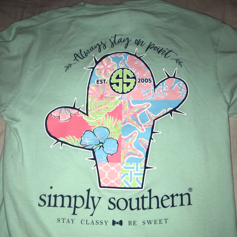 Simply Southern Cactus shirt